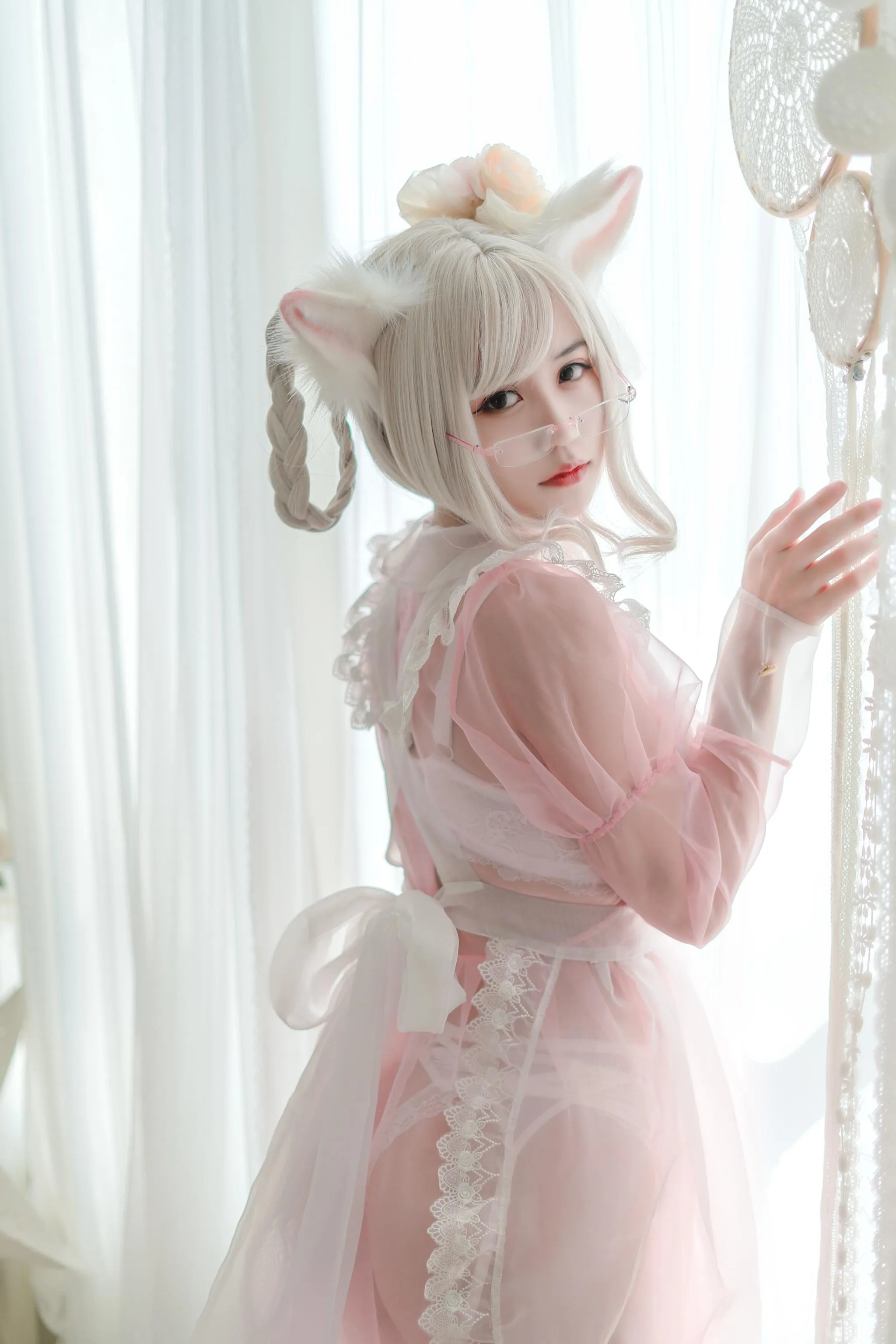 小仓千代w – NO.08 透明女仆粉色 [24P]插图8